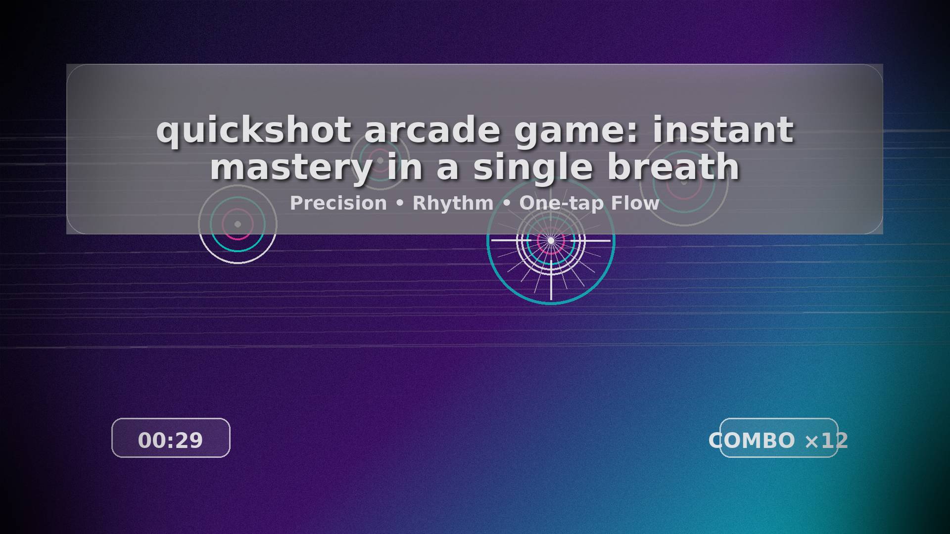 quickshot arcade game instant mastery in a single breath image